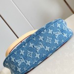Louis Vuitton x Murakami Sunset Handbag M13680 Cherry Monogram Denim