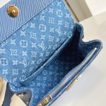 Louis Vuitton Cluny Mini Bag M14855 Denim Blue Epi Leather