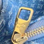 Louis Vuitton Cluny Mini Bag M14855 Denim Blue Epi Leather