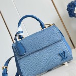 Louis Vuitton Cluny Mini Bag M14855 Denim Blue Epi Leather
