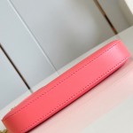 Louis Vuitton Pochette LV Bloom Apricot Rose Red Black – M25784 / M25525