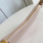 Louis Vuitton Pochette LV Bloom Apricot Rose Red Black – M25784 / M25525