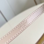 Louis Vuitton Pochette LV Bloom Apricot Rose Red Black – M25784 / M25525