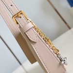 Louis Vuitton Pochette LV Bloom Apricot Rose Red Black – M25784 / M25525