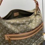 Louis Vuitton Vintage Denim Handbag Collection – Green, Pink, Blue
