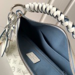 Louis Vuitton Beaubourg Hobo MM M56073 in Monogram Perforated Calfskin – Brown/Gray/Black/Light Brown
