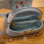 Louis Vuitton x Murakami Capucines East West Mini M13707 Blue Taurillon Replica