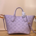Louis Vuitton Blossom Small Handbag M14395 Purple Perforated Leather Replica