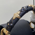 Louis Vuitton Capucines Mini M14976 Black Clover Leather Na Ying Edition