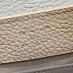 Louis Vuitton Capucines Mini Beige M25461 Taurillon Leather Handbag