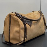 Louis Vuitton Express Large Handbag M26037 Black / M26451 Beige – Suede Leather