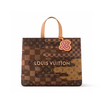 Louis Vuitton - Shopper Tote Medium Bag M15274 Multicolor Patchwork Replica