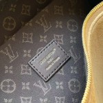 Louis Vuitton Express Medium M26358 Brown Suede Leather Handbag