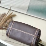 Louis Vuitton Express Medium Bag M26397 Brown Grained Leather with Monogram Trim – Top Replica