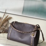 Louis Vuitton Express Medium Bag M26397 Brown Grained Leather with Monogram Trim – Top Replica