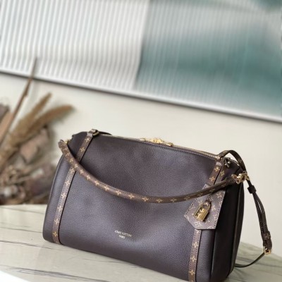 Louis Vuitton - Express Medium Bag M26397 top Grade Replica in Grained Calfskin with Monogram Trim