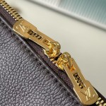 Louis Vuitton Express Medium Bag M26397 Brown Grained Leather with Monogram Trim – Top Replica