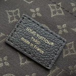 Louis Vuitton Express Medium Bag M26397 Brown Grained Leather with Monogram Trim – Top Replica