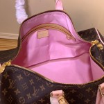 Louis Vuitton Keepall Bandoulière 45 M25822 Monogram Pink Print