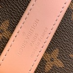 Louis Vuitton Keepall Bandoulière 45 M25822 Monogram Pink Print