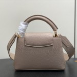 Louis Vuitton Capucines Mini M56071 Light Coffee Taurillon Leather