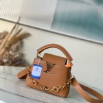 Louis Vuitton Capucines Mini M14381 Harmony Series Taurillon Leather Handbag