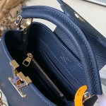 Louis Vuitton Capucines Mini M14971 Harmony Series Taurillon Leather Bag