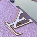 Louis Vuitton Capucines Mini M14972 Light Purple Harmony Collection Bag