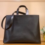 Louis Vuitton Shopper Medium Handbag M13979 Black Leather