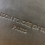 Louis Vuitton Shopper Medium Handbag M13979 Black Leather
