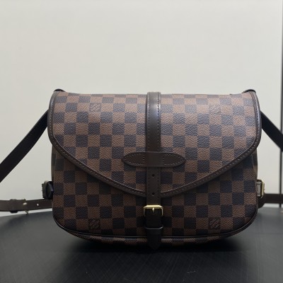 Louis Vuitton - Saumur Medium Shoulder Bag N48080  Vintage Gemini Messenger