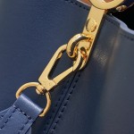 Louis Vuitton Capucines Souple Large Bag M14639 Deep Blue Full Leather