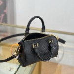Louis Vuitton Nano Speedy M82450 Black MB Chip Replica Handbag