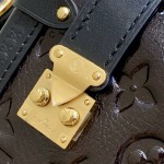 Louis Vuitton Side Trunk Medium Bag M26304 in Chocolate Monogram Saga Leather