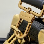 Louis Vuitton Side Trunk Medium Bag M26304 in Chocolate Monogram Saga Leather