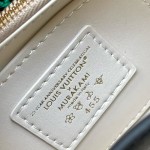 Louis Vuitton Capucines M14165 Murakami Re-Edition White Black Replica Handbag