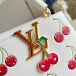 Louis Vuitton Capucines Mini M13251 Murakami Cherry Embossed Replica Handbag