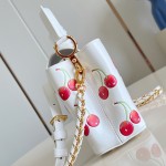 Louis Vuitton Capucines Mini M13251 Murakami Cherry Embossed Replica Handbag