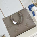 Louis Vuitton OnTheGo MM M45595 Monogram Empreinte Leather Replica Tote