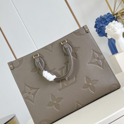Louis Vuitton - OnTheGo MM M45595 Monogram Empreinte Leather Tote Bag