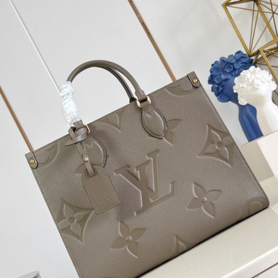 Louis Vuitton - OnTheGo MM M45595 Monogram Empreinte Leather Tote Bag