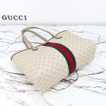 Gucci Tote Bag Replica 631685 in Blue, Beige, and Brown