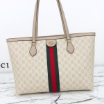 Gucci Tote Bag Replica 631685 in Blue, Beige, and Brown