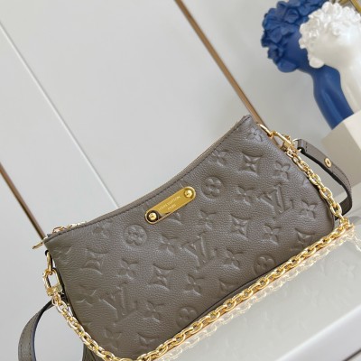Louis Vuitton - Liv Pochette M12916 Light Green Monogram Empreinte Leather
