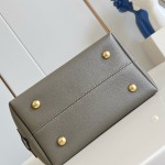 Louis Vuitton Low Key Hobo PM M25352 dark green leather handbag