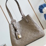 Louis Vuitton All In One Small M25858 black and M25890 light green Empreinte handbag