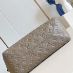 Louis Vuitton All In One Small M25858 black and M25890 light green Empreinte handbag