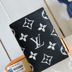 Louis Vuitton M26059 coated canvas passport cover multi color