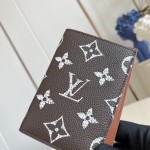 Louis Vuitton M26059 coated canvas passport cover multi color