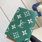 Louis Vuitton M26059 coated canvas passport cover multi color